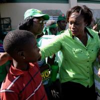Jermaine Barnaby/Photographer

JLP area council meeting at Olympic gardens on Sunday January 31, 2016. *** Local Caption *** Jermaine Barnaby/Photographer



The children flocked to Juliet Holness who is to contest the East Rural St Andrew seat for the JLP.